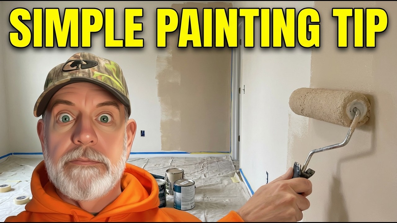 How to Paint Interior Walls for Beginners: The Tape Roll and Bump Method