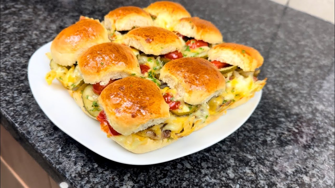 Tasty Sliders Recipe | Soft, Juicy & Packed with Flavor!