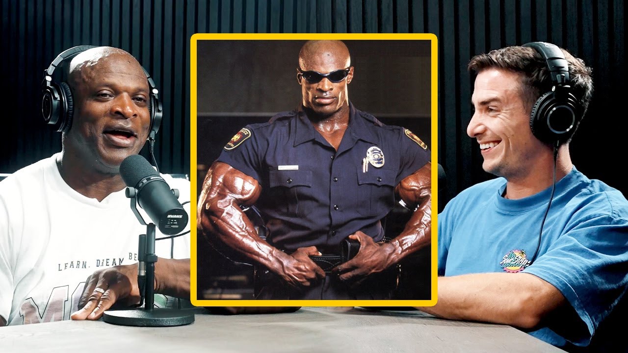 Ronnie Coleman as a Police Officer