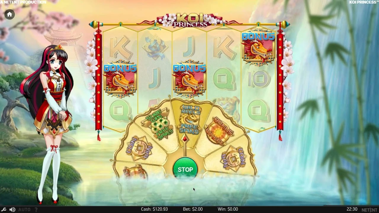 🎎 Koi Princess Slot: 20 Paylines, 96.23% RTP, NetEnt Masterpiece! 🌸 [Volatility: Medium]