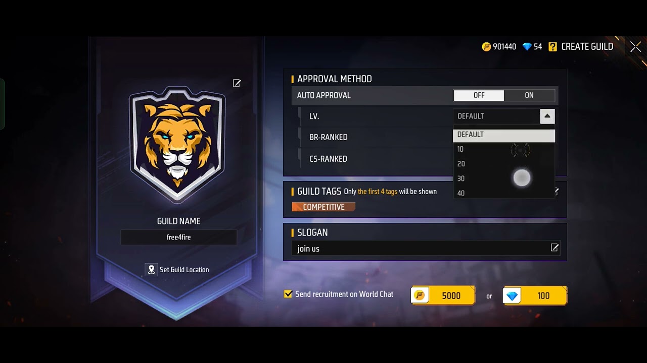 How to make ur own Guild | اپنی فیلڈ کیسے بنائیں
