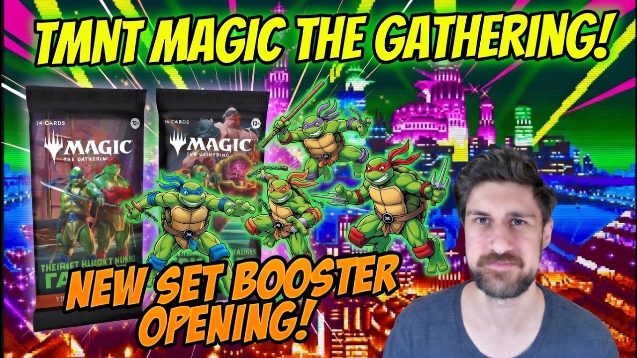 I Opened TMNT MTG Packs… These Cards Are SHELL-SHOCKING! 🐢💥