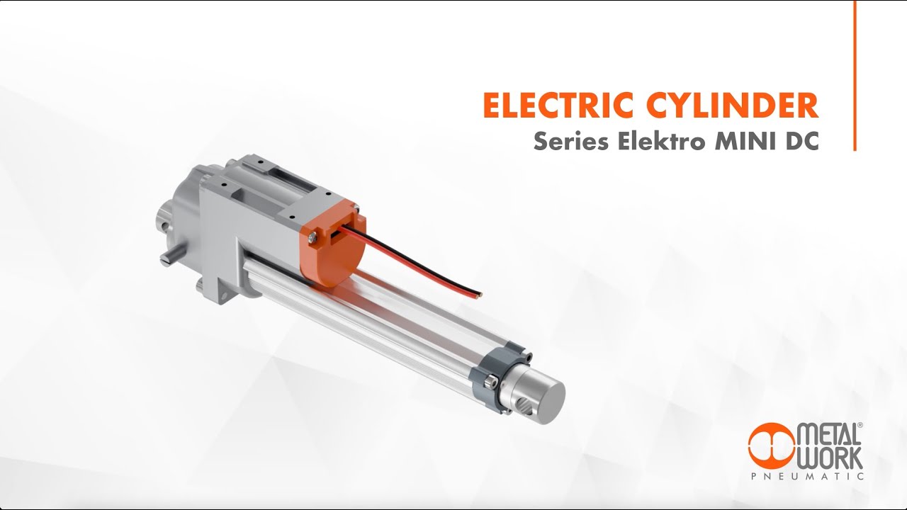 Metal Work Pneumatic - Electric cylinder Series Elektro Mini DC
