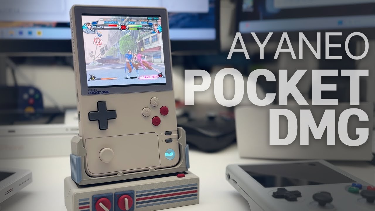 레트로감성 종결기! AYANEO POCKET DMG 레트로 컬러