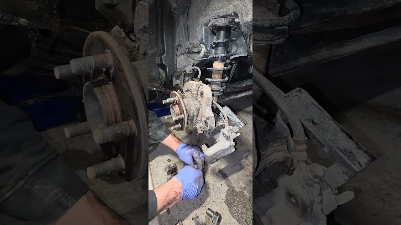 2013_2019 Toyota corolla rear brakes change 