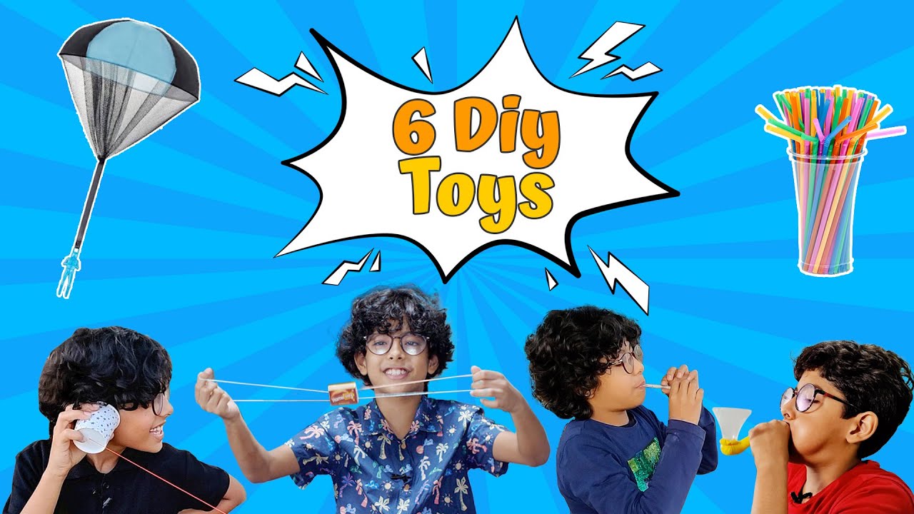 6 Easy DIY Toys From Trash - Make Easily At Home