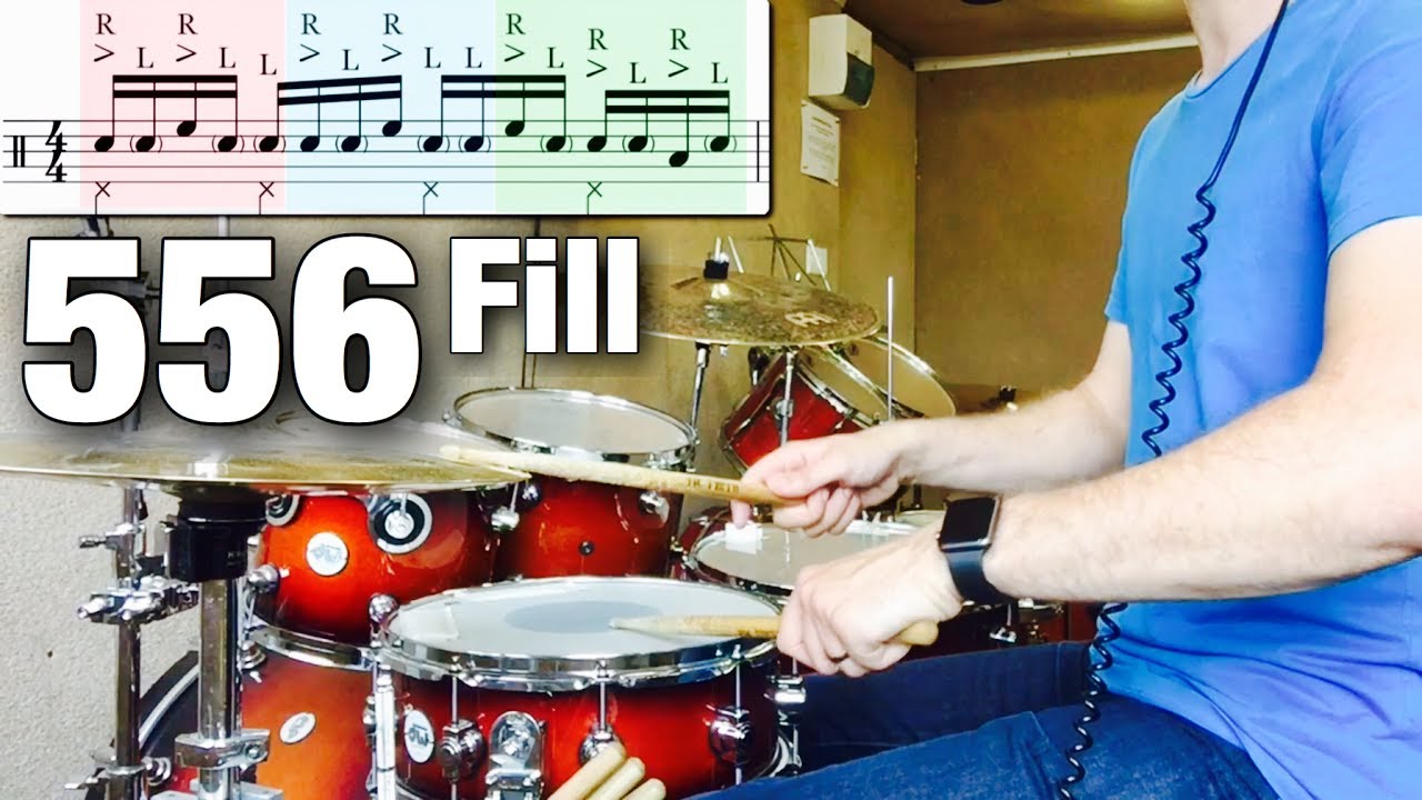 556 RLRLL Fill | Drum Lesson by Dex Star (DexStar.net)