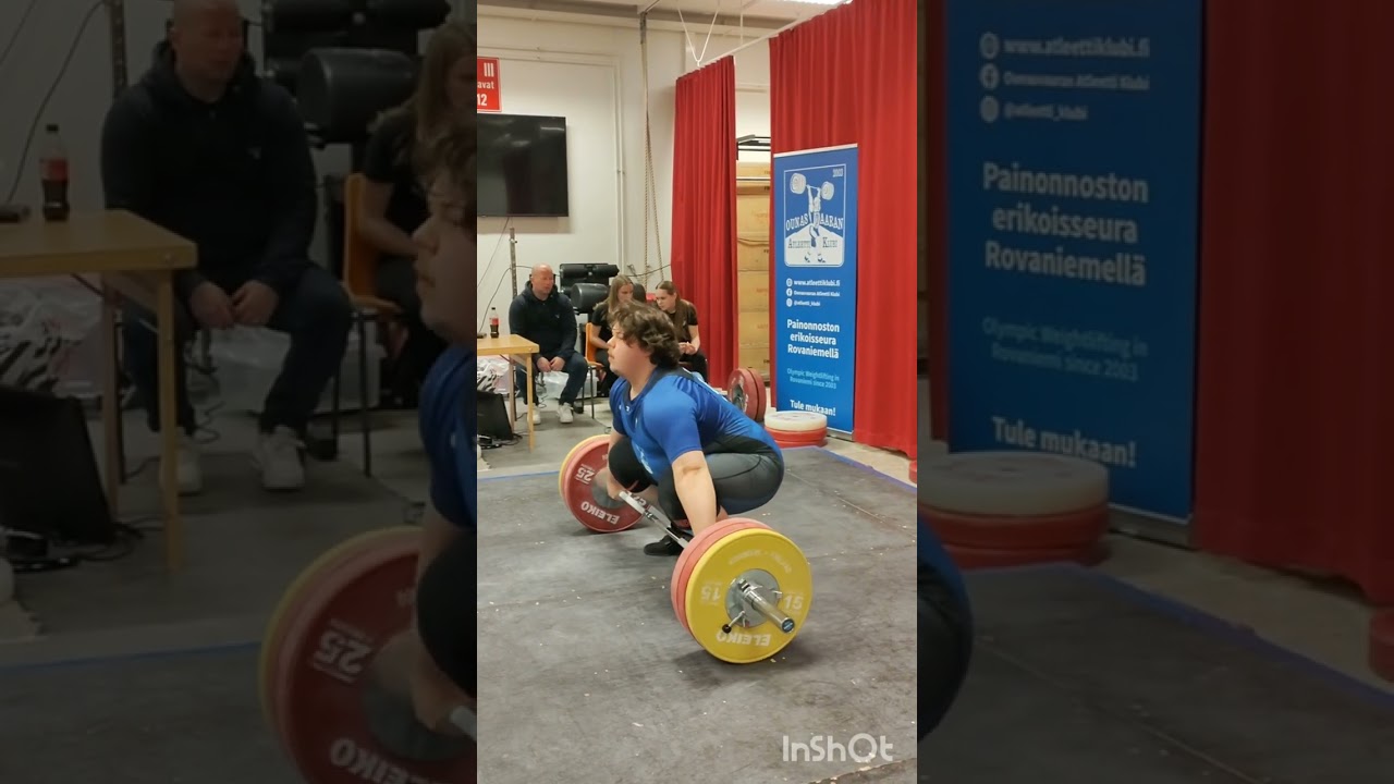 Weightlifting Lapland District Championships!