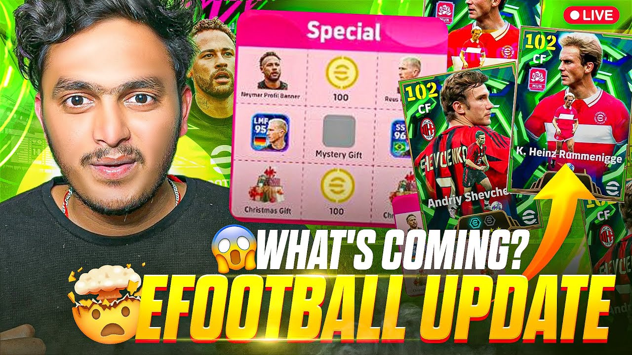 eFootball what's coming? New LEGEND & New POTW 🛑 eFootball 2025 #efootball