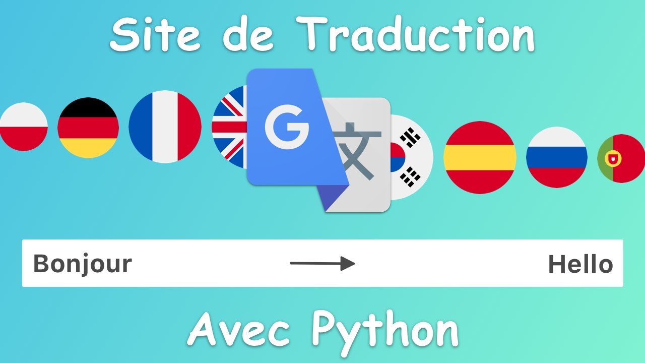 Site de Traduction avec Python