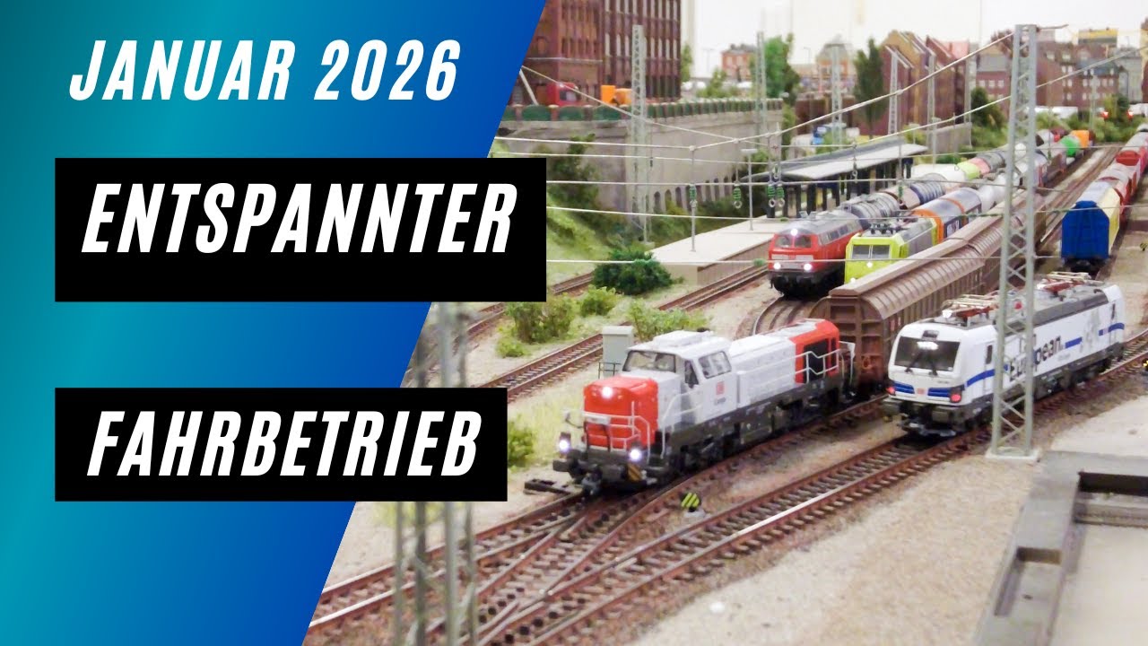 Entspannter Fahrbetrieb Januar 26