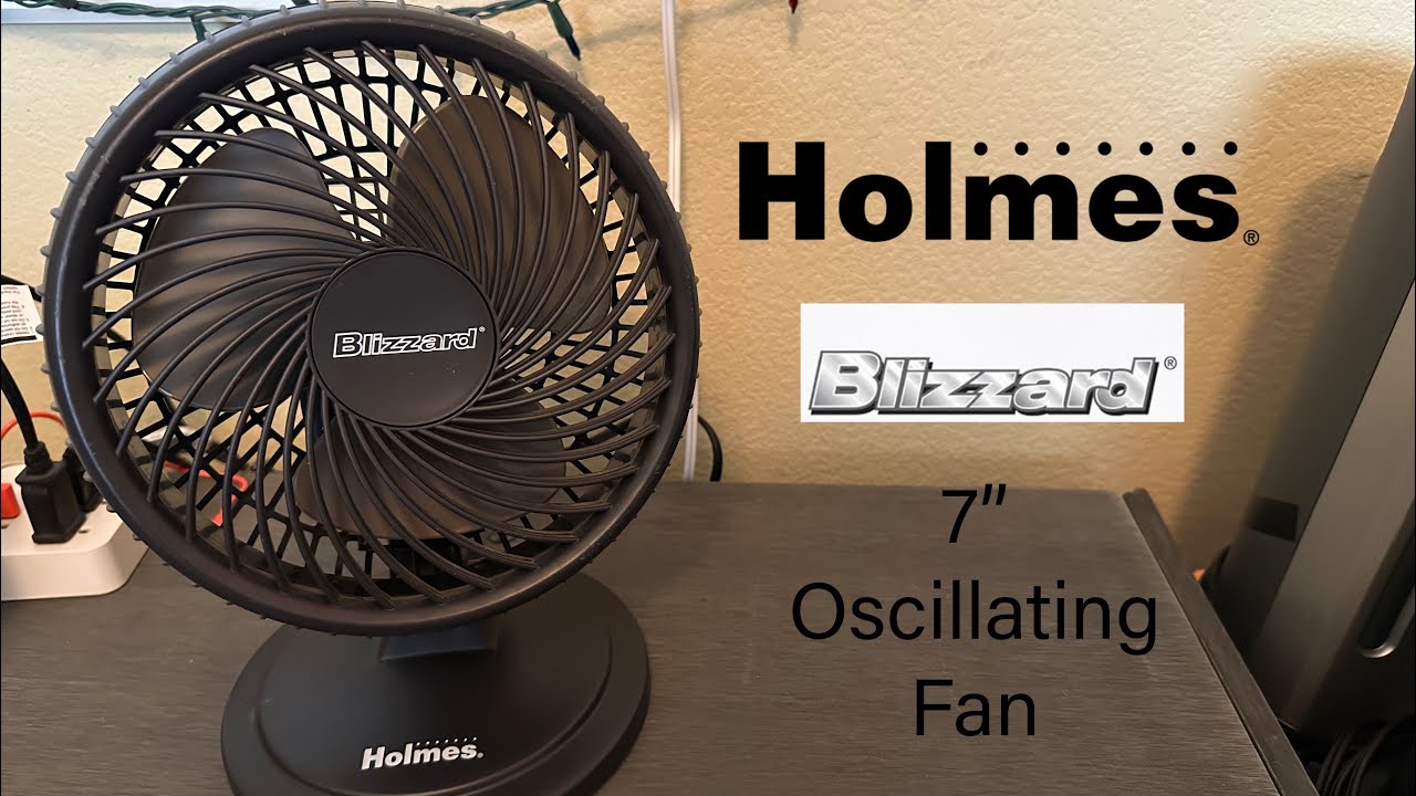Holmes Blizzard 7” Oscillating Fan