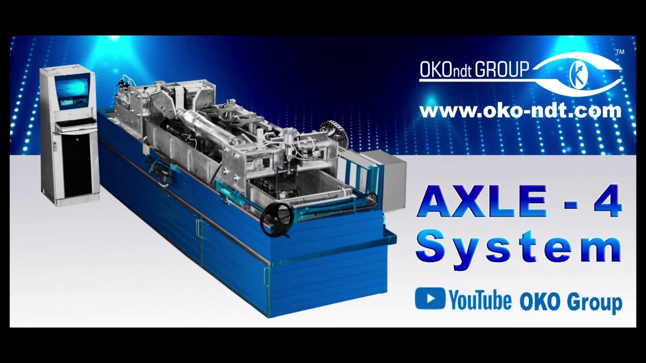 Automated UT System for railway axles