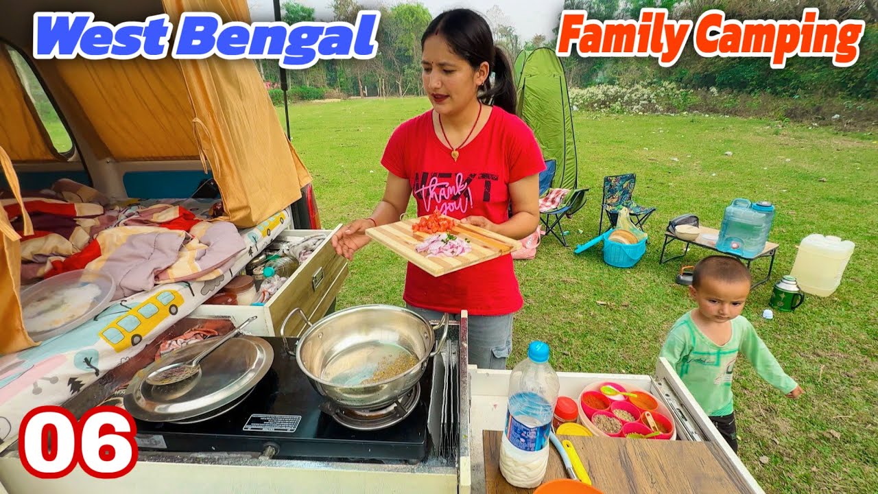 Family के साथ West Bengal में car camping 🏕️ Himachal to northeast road trip 