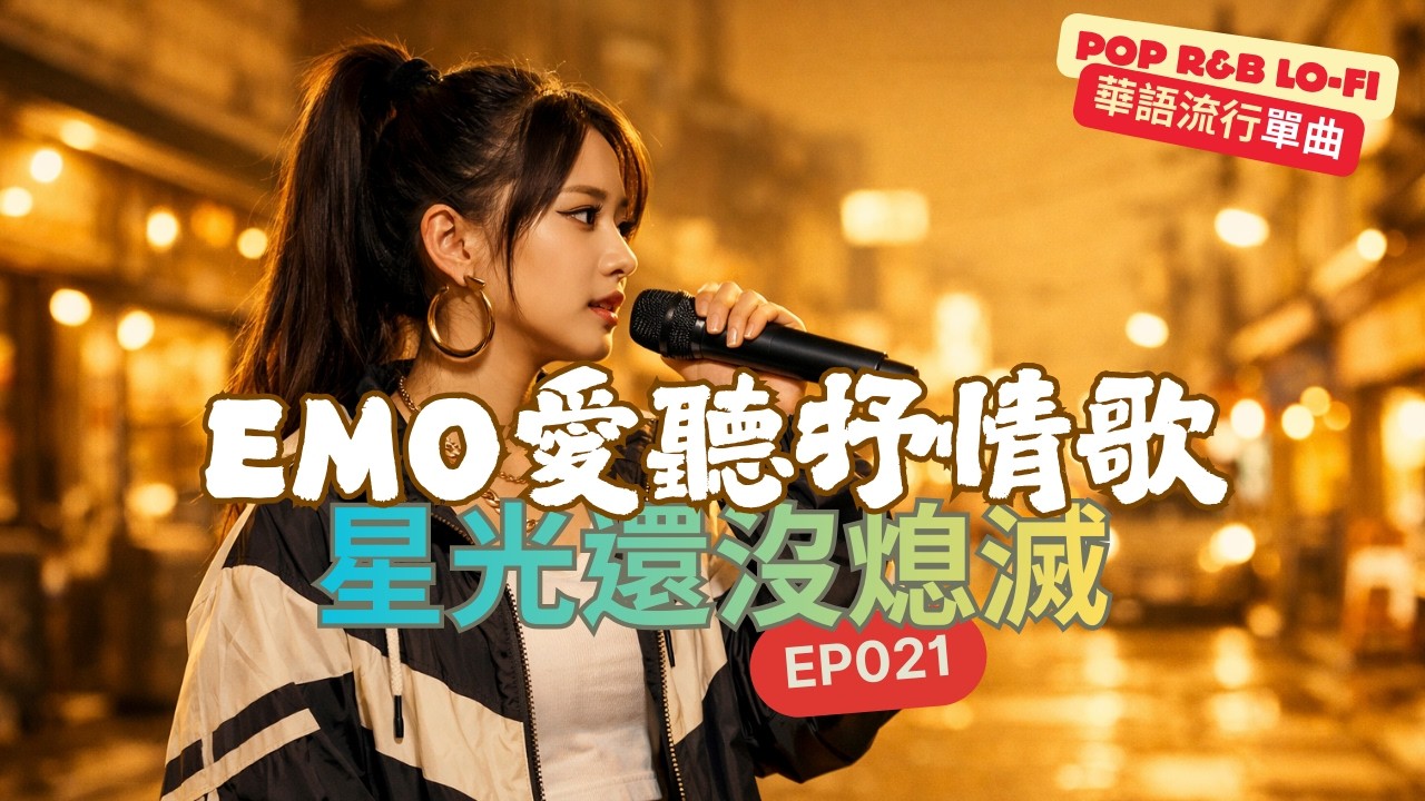 【pop】星光還沒熄滅 | 🎧emo愛聽抒情歌 ep021 | 訂閱我，每週給你好音樂~  | 最怕Rapper唱情歌