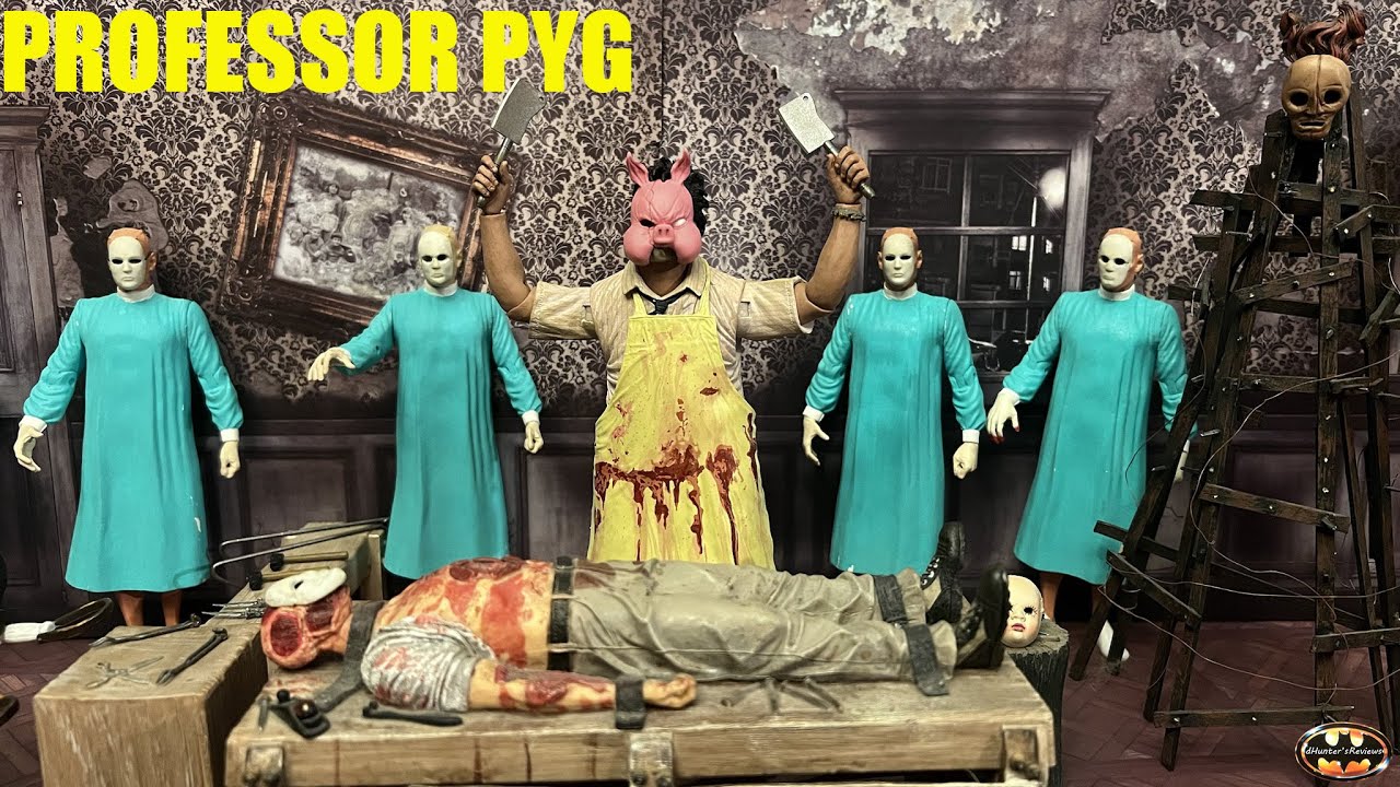 Professor Pyg Custom NECA Mcfarlane DC Multiversee Batman Rogues Gallery Leatherface Texas Review