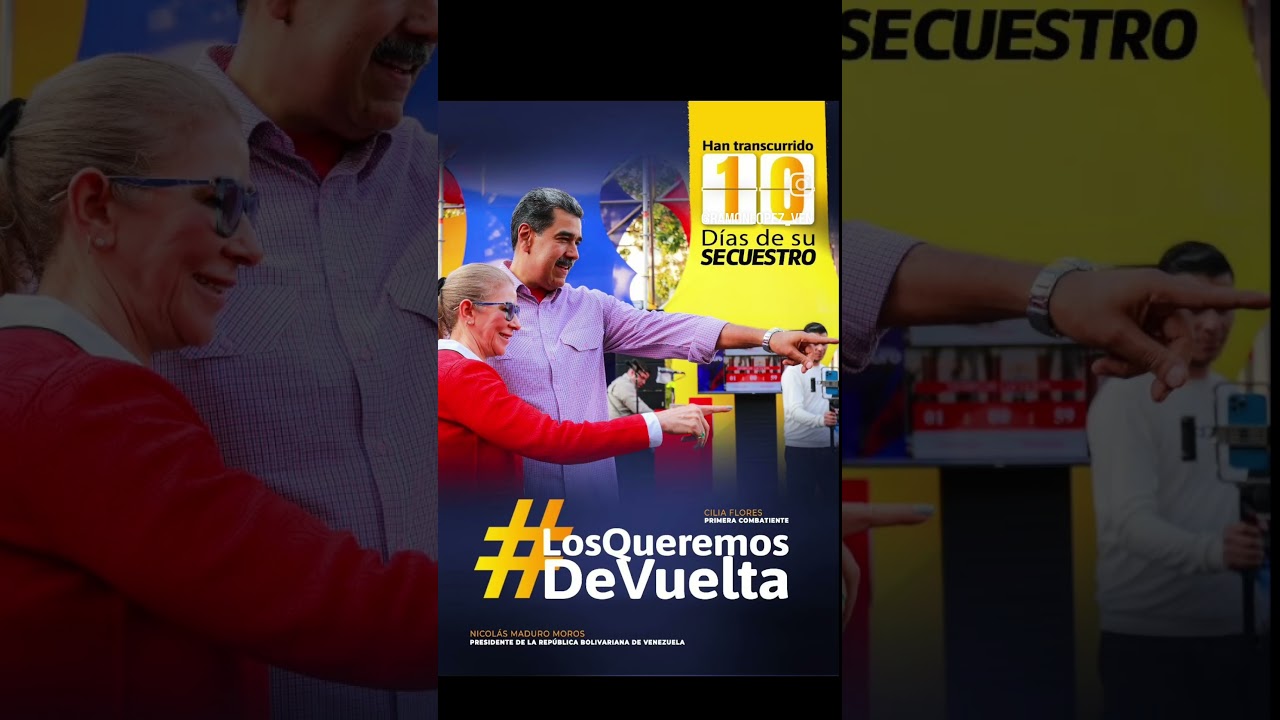 🇻🇪 Devuelvan a @NicolasMaduro y la primera dama @ConCiliaFlores.