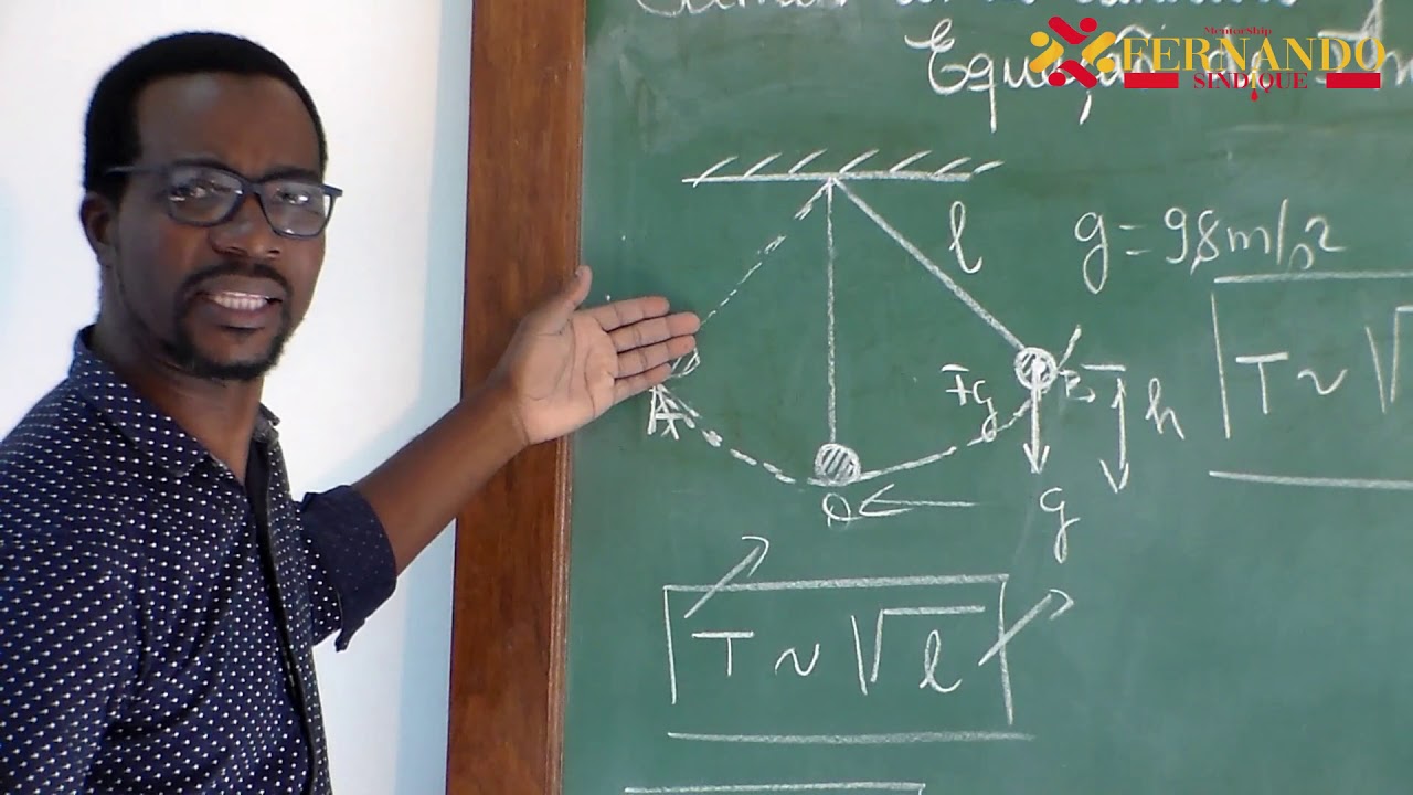 Aula 2. Oscila&ccedil;&otilde;e. Equa&ccedil;&atilde;o de Thompson para o pendulo grav&iacute;tico Simples