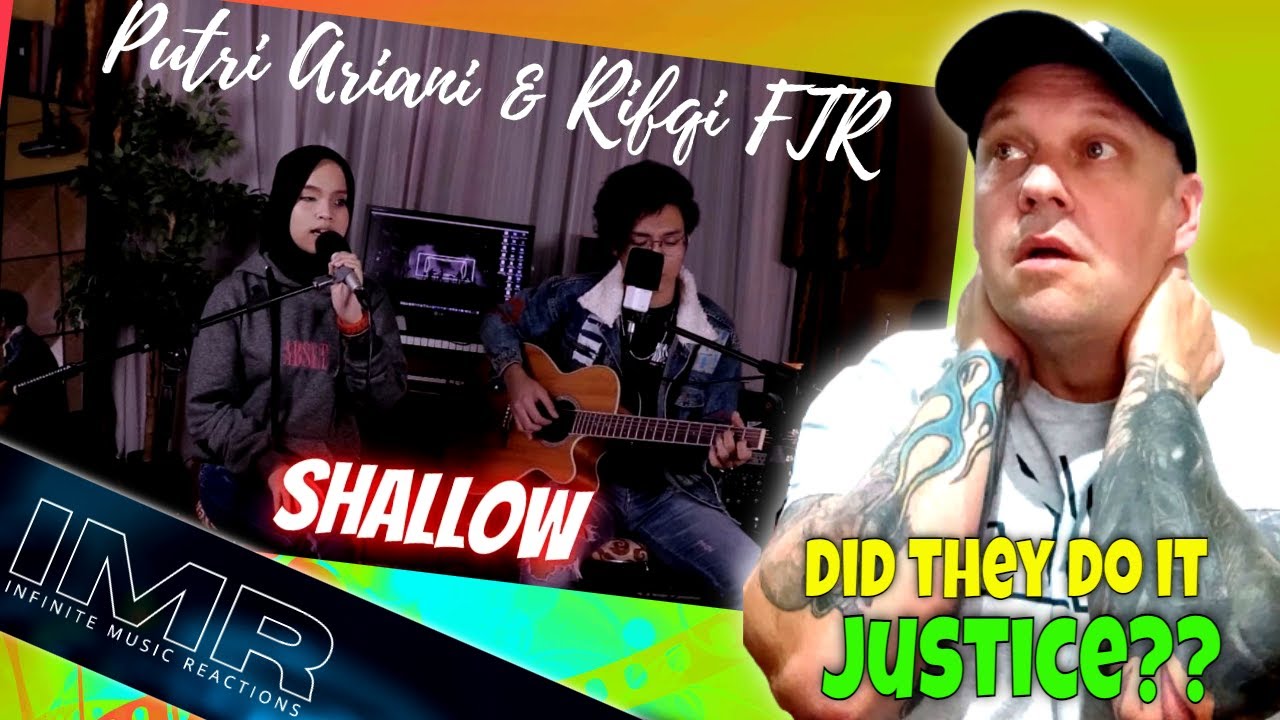 OMG! | PUTRI ARIANI X RIFQI | Shallow ( LADY GAGA Cover ) [ First Time Reaction ]