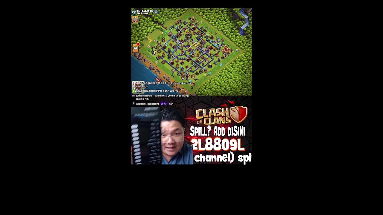 Cari COC Indonesia? Join @solyclasher live coc indonesia #shorts #liveshorts