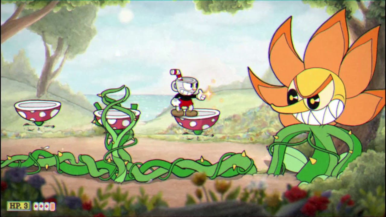 Cuphead but without music