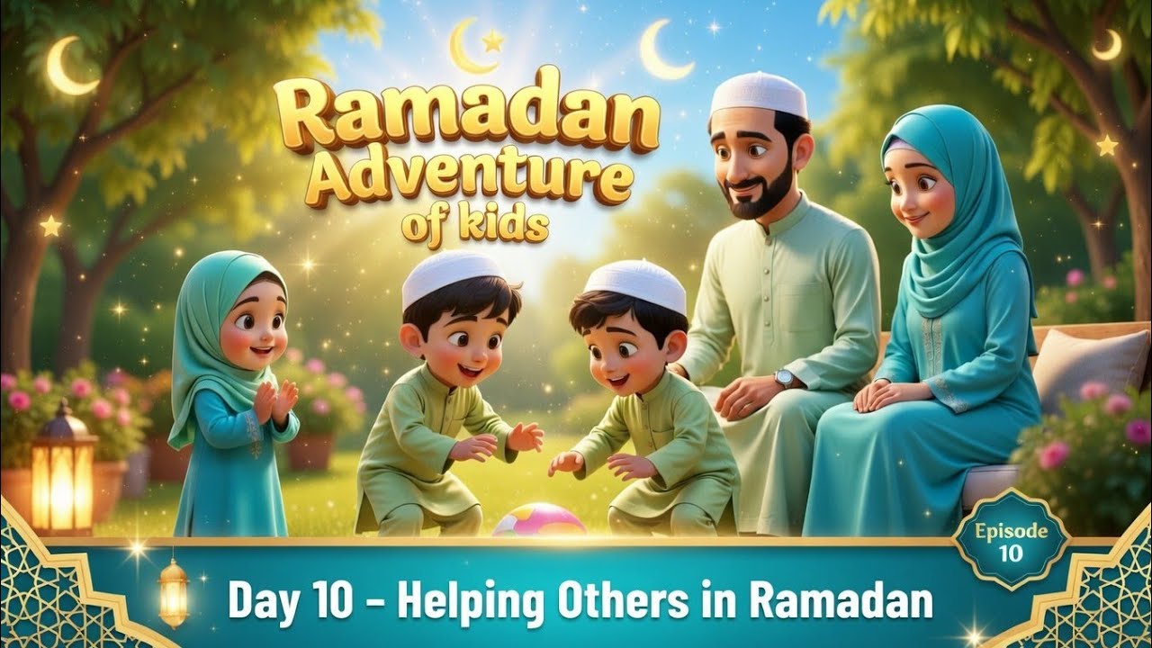 Ramadan Kids Story 🌙 Helping Others in Ramadan | Beautiful Islamic Story for Children