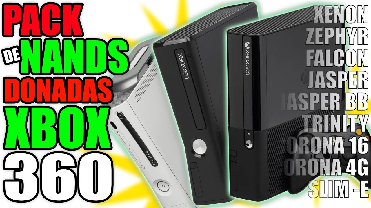 RECUPERA CUALQUIER XBOX 360 + NAND DONADA AUTOMATICA