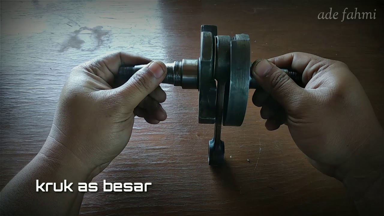 mengenal kruk as vespa / kelemahan, kelebihan kruk as besar dan kruk as kecil vespa