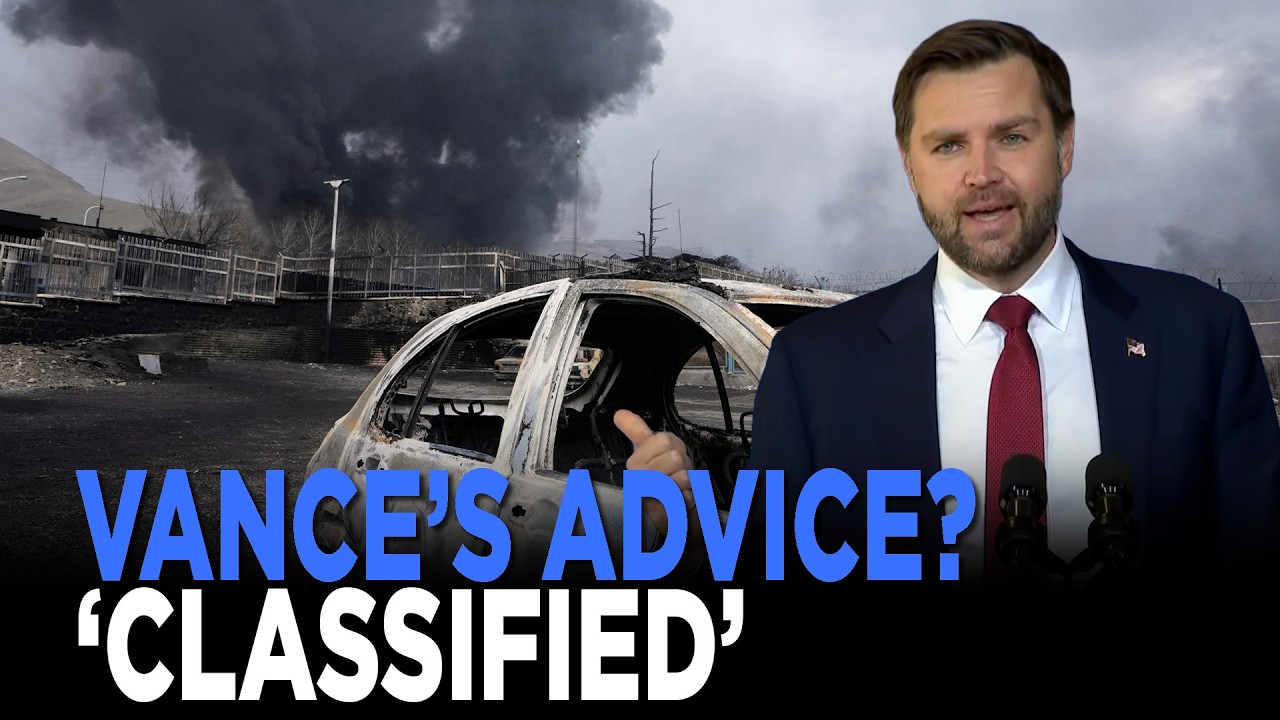 Vice President Vance Declines To Share His Advice To Trump On Iran War: It’s ‘Classified’ | TRENDING