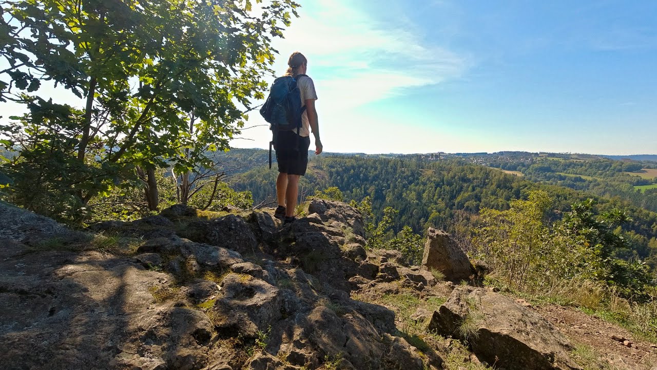 Höllental, Hasenhügel und Felsenpfad Blankenstein