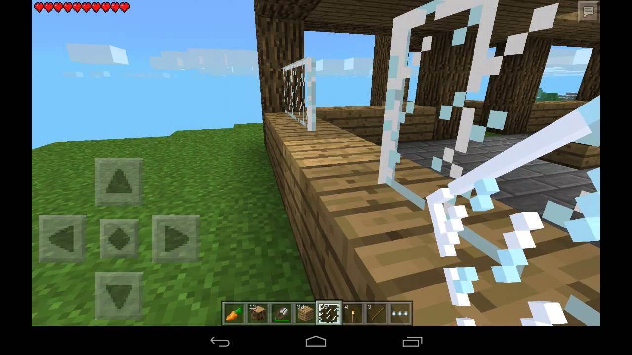 Samorious' MCPE Survival Series - Part 3 - continuing on the house