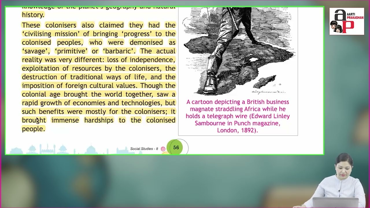 Ch 4 | Aarti Prakashan | SST | Class 8 | The Colonial Era In India | For children