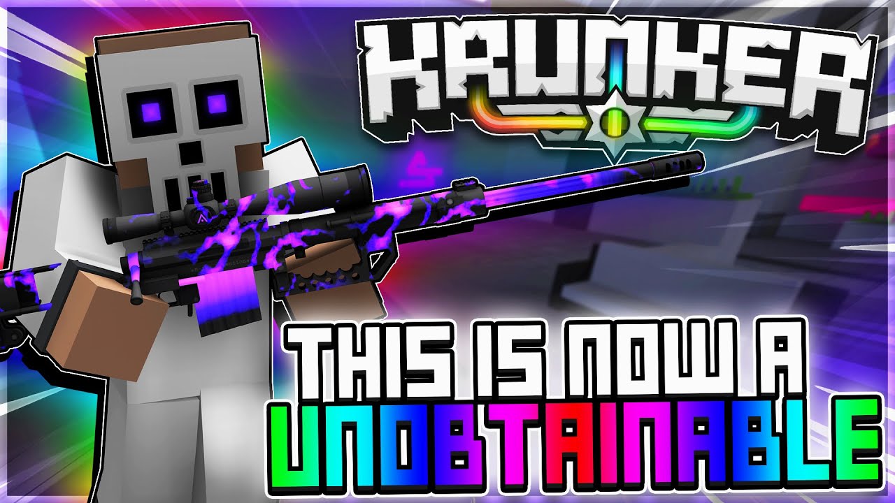 This CONTRABAND Became UNOBTAINABLE? (Krunker)