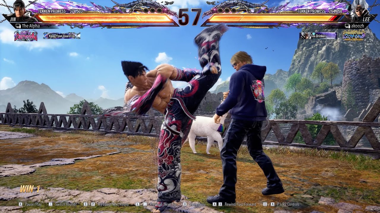 Tekken 8 Jin Vs Lee Intense Match