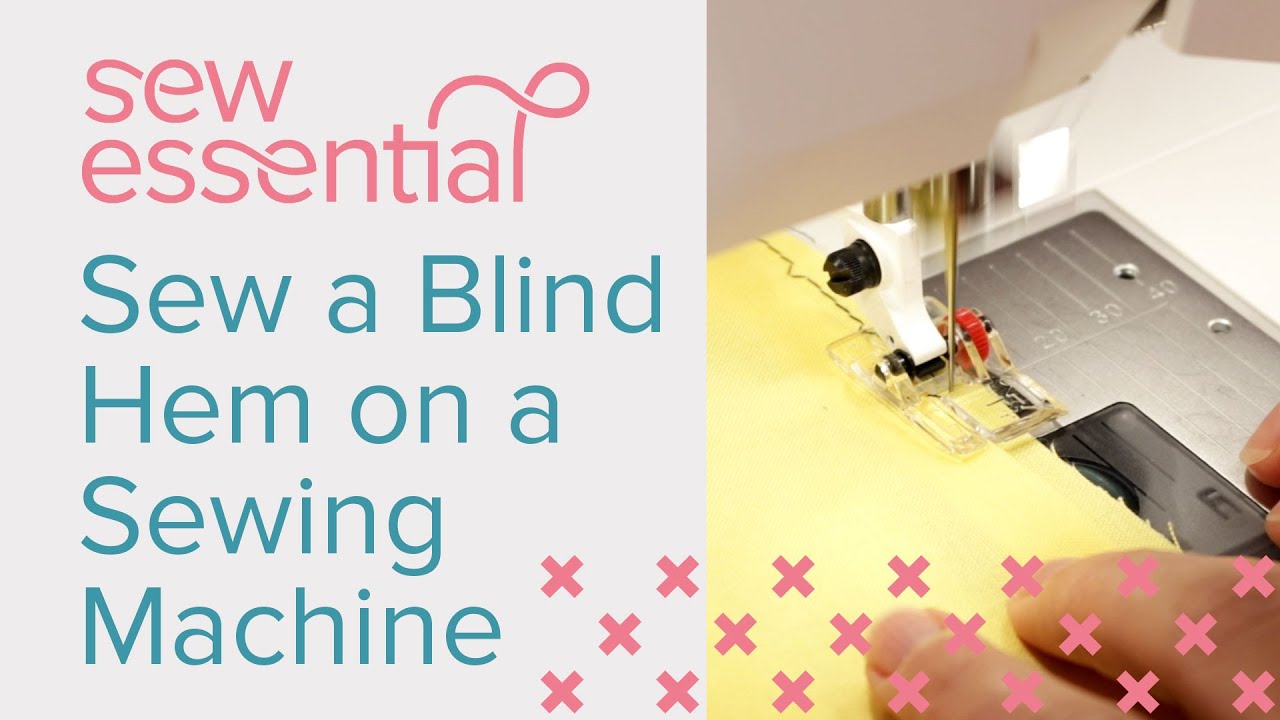 How to Sew a Blind Hem on a Sewing Machine