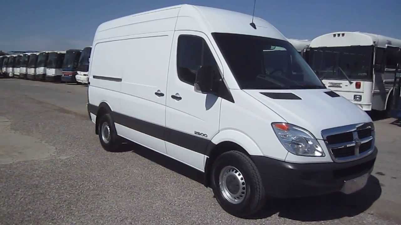 2008 - Used Sprinter - Dodge Sprinter 2500 Cargo Van High Roof Only 2,609 Miles! - S79152