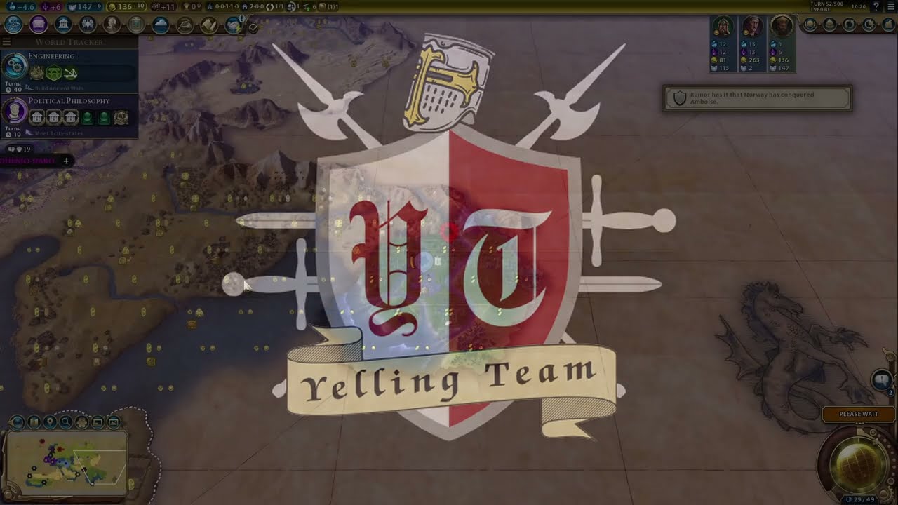 Civ 6 Challenge Hammurabi: Can I get Every Eureka/Inspiration??? Classical Era #civilization6
