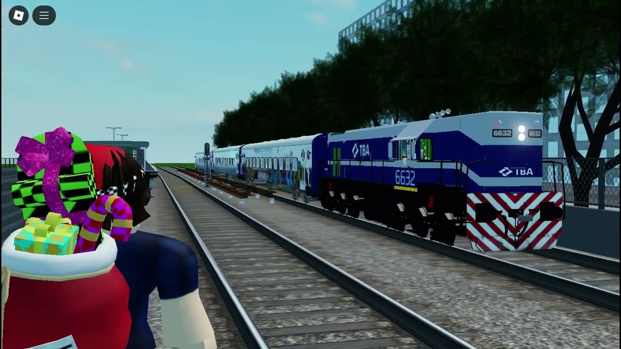 VIAJE DE PRUEBA CON COCHES FERROBAIRES en el FERROCARRIL SARMIENTO (FCDFS [V2.4.1] ROBLOX)