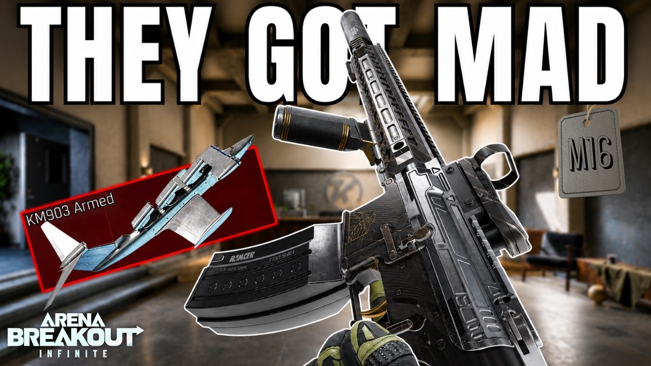 MY M16 TAPFIRE IS MAKING PEOPLE ANGRY  | Arena Breakout Infinite