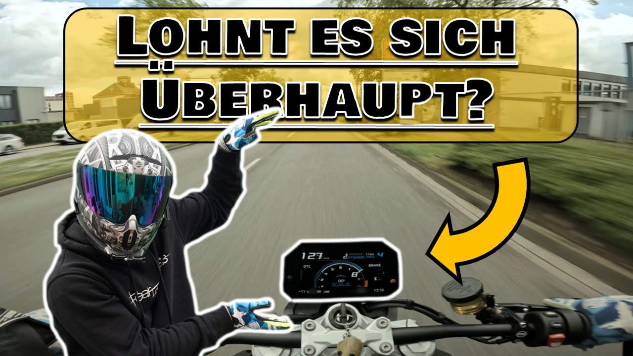Ist Motorrad Steuergerät TUNING sinnvoll? | RS2E Mapping Test