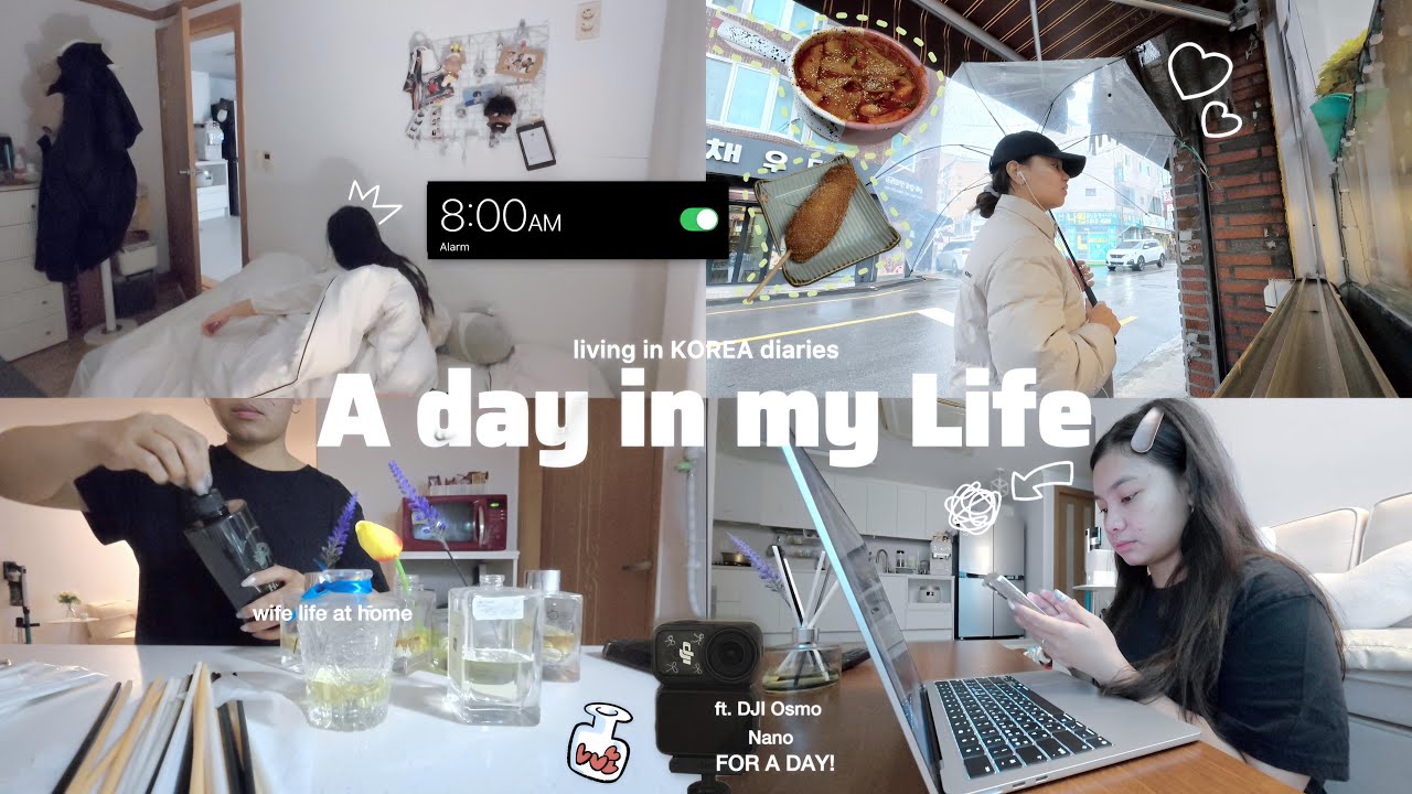 Working wife in Korea ♡🇰🇷 slow morning & cozy holiday off at home, night routine, home items haul 🏡