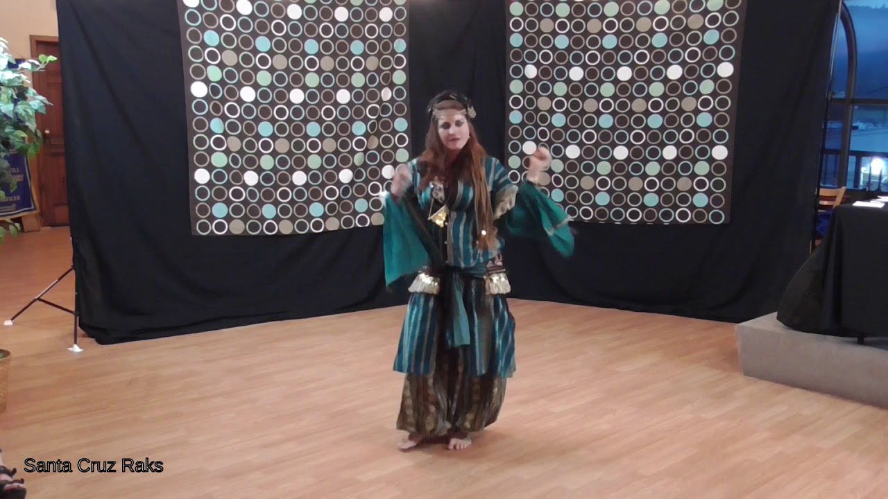 Santa Cruz Raks May 2017 -- *Setareh* performance with Ghawazee Influences