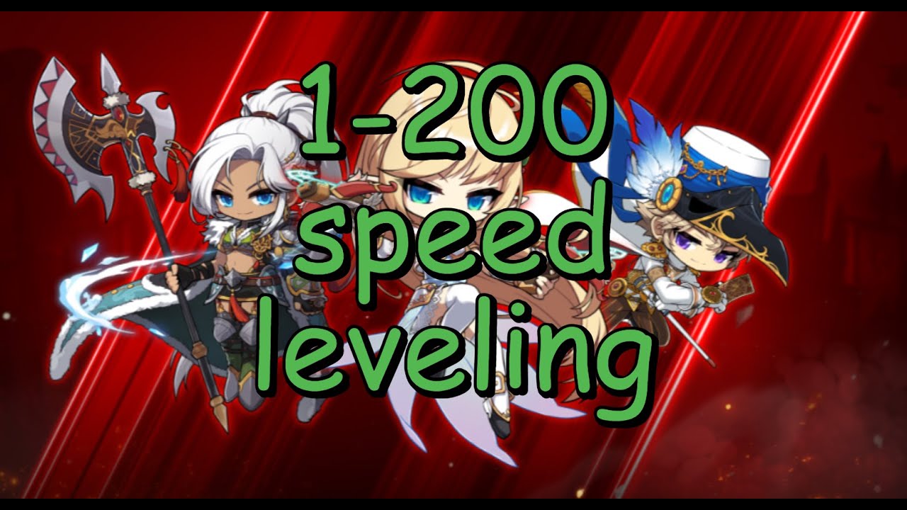 Уровень 1-200 быстро и легко &mdash; Maplestory N