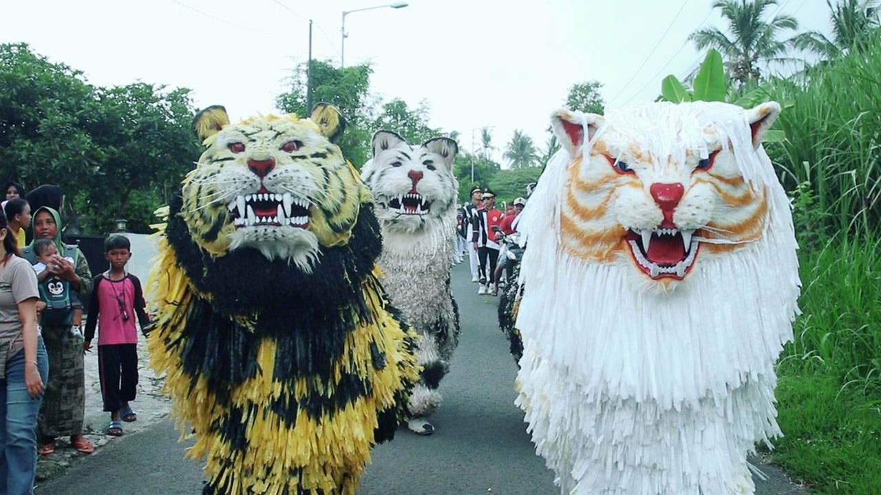 Kirab Can Macanan Balakek Hamdians 🦁 di Taman Krocok
