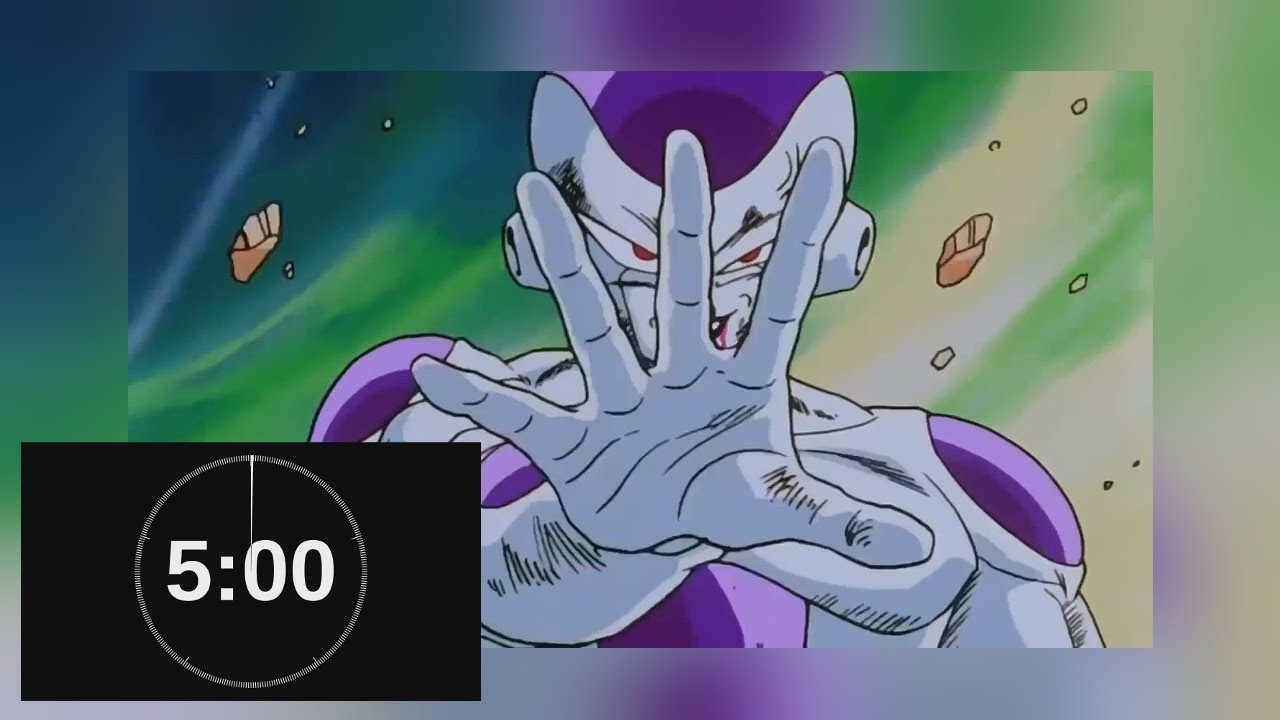 Goku vs. Frieza but It's Actually 5 Minutes