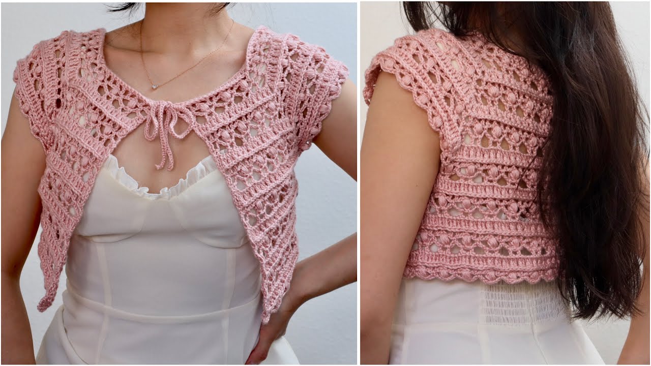CUTE CROCHET TOPS FOR BEGINNERS | CROCHET SUMMER TOP TUTORIAL