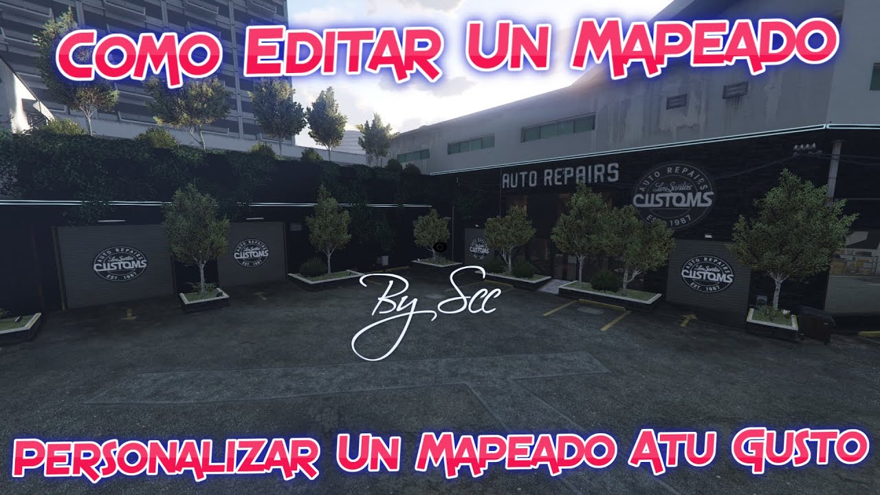 Como Editar & Personalizar Un Mapeado  De FiveM  Rapido  & Sencillo Esx 2024