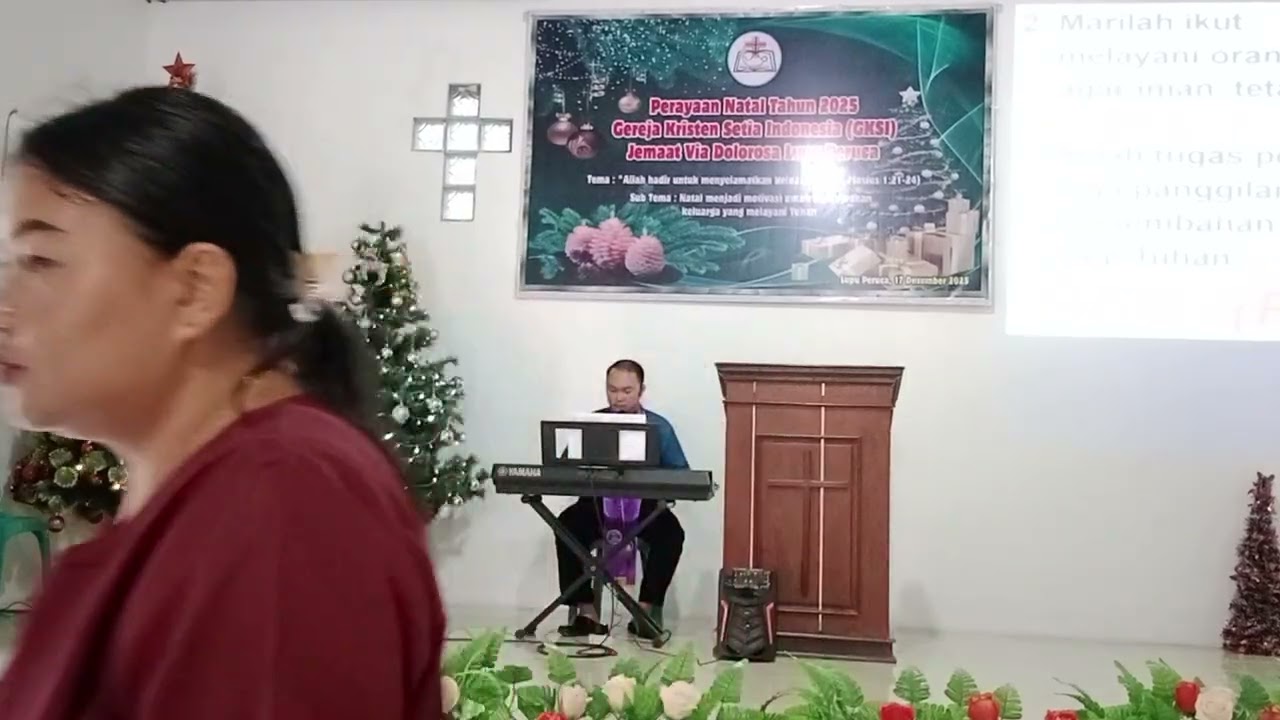 Ibadah Minggu, 25-01-2026 di GKSI Jemaat Via Dolorosa Lupu Peruca. Wl: Sdr. Krisben Loprianto