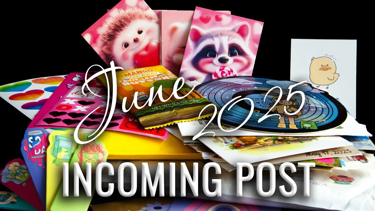 📬 INCOMING post | June 2025 | #18 | Welcome to my mailbox! | POSTCROSSING & PenPal Happiness