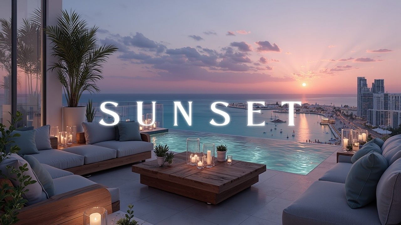 Deep Chillout Lounge | Evening Rooftop Vibes | Lounge Music for Sunset | Relaxing Ambient